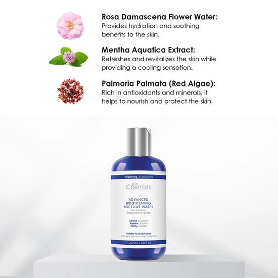 skinChemists Advanced Brightening Marine Micellar Water 250ml