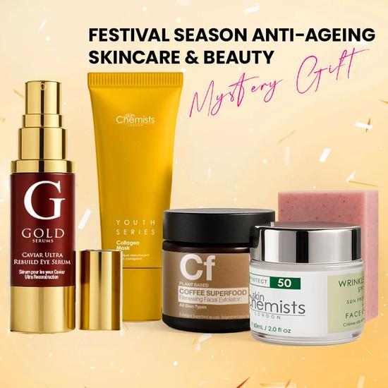 skinChemists Advanced Festival Season Anti-Ageing Skin Care & Beauty Mystery Box