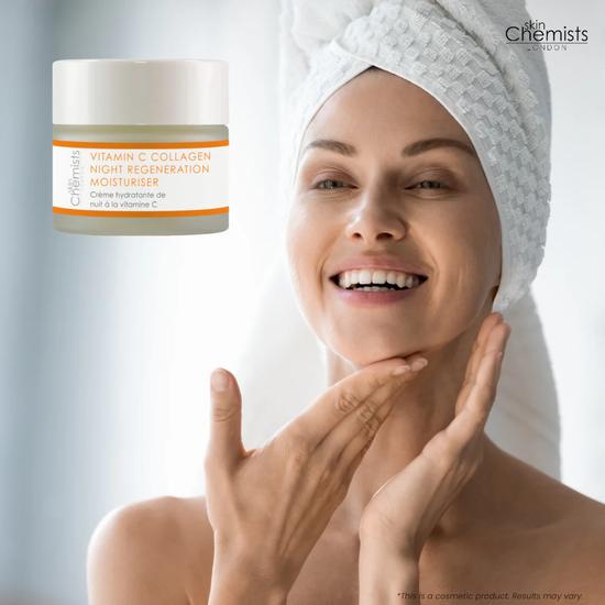 SkinChemists Advanced Vitamin C Collagen Night Regeneration Moisturiser