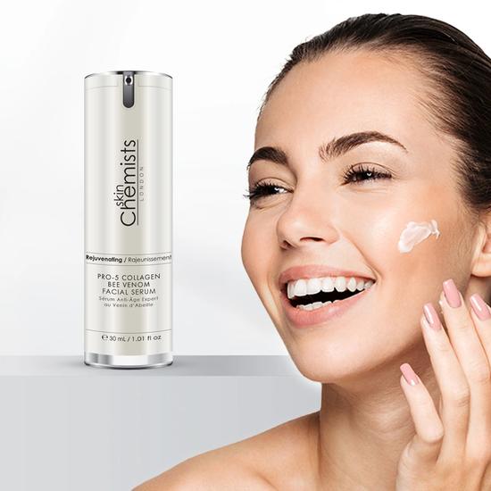 skinChemists Anti-Ageing Pro-5 Collagen Bee Venom Facial Serum 30ml