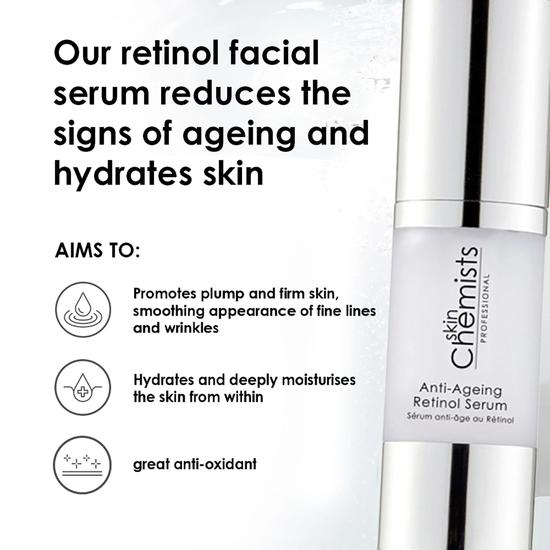 skinChemists Anti-Ageing Retinol Serum Duo Pack 30ml x 2
