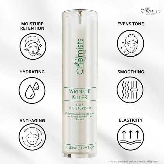 skinChemists Anti-Ageing Wrinkle Killer 1% Syn-Ake Day Moisturiser 50ml