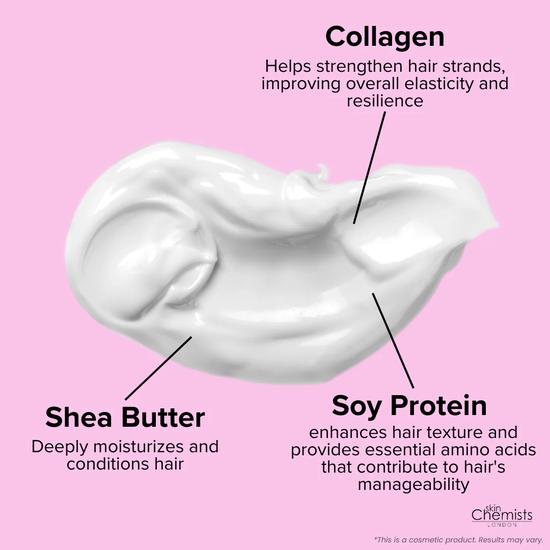 skinChemists Collagen Hair Mask With Shea Butter & Soy Protein 250ml