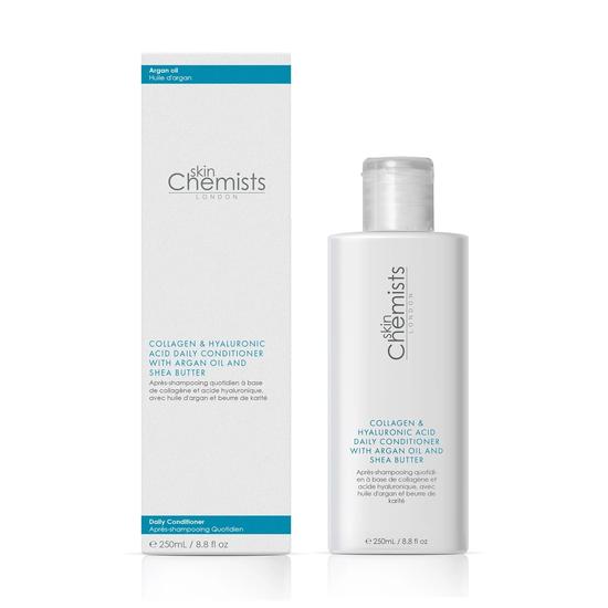 skinChemists Collagen & Hyaluronic Acid Daily Conditioner With Argan Oil & Shea Butter 250ml