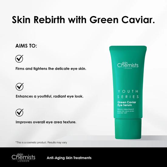 skinChemists Green Caviar Eye Serum 15ml