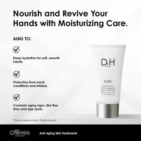 skinChemists Hyaluronic Acid Hand Cream 50ml