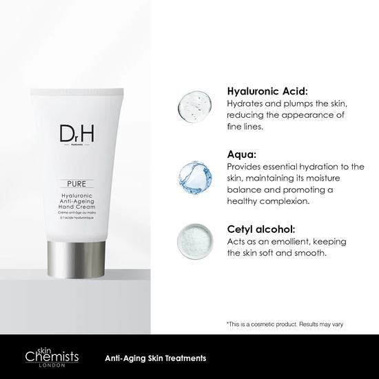 skinChemists Hyaluronic Acid Hand Cream 50ml