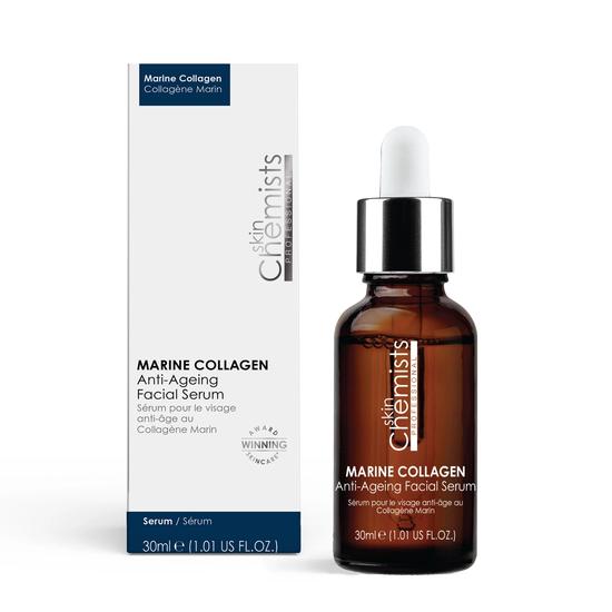 skinChemists Marine Collagen Anti-Ageing Facial Serum Duo Pack 30ml x 2