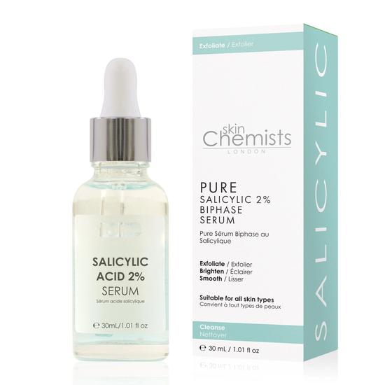 skinChemists Pure Salicylic Acid 2% Biphase Serum Twin Value Savings Pack 30ml