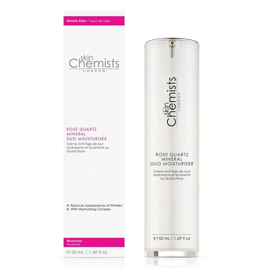 skinChemists Rose Quartz Duo Moisturiser Twin Value Savings Pack 50ml