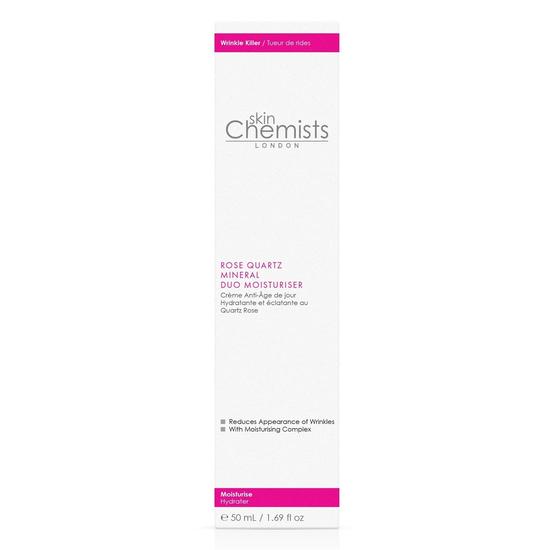 skinChemists Rose Quartz Duo Moisturiser Twin Value Savings Pack 50ml