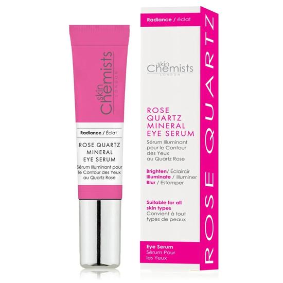 skinChemists Rose Quartz Mineral Eye & Facial Duo