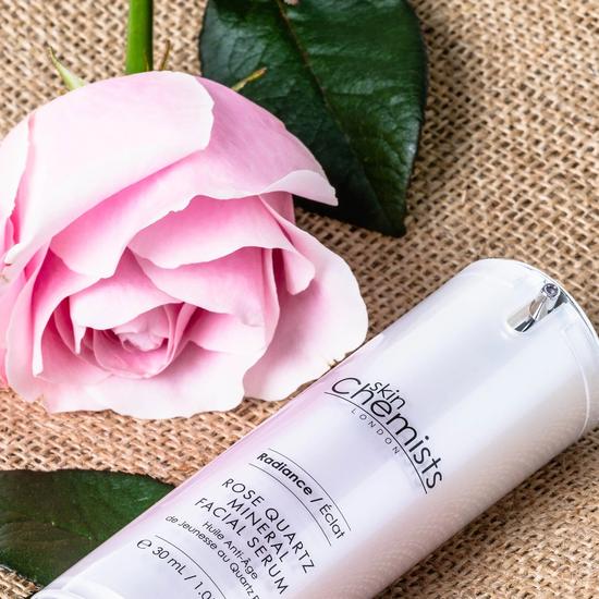 skinChemists Rose Quartz Mineral Facial Serum 2 x 30ml