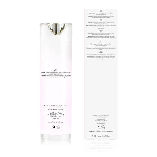 skinChemists Rose Quartz Mineral Night Moisturiser Twin Value Savings Pack 50ml