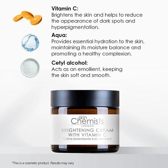 skinChemists Vitamin C Brightening Cream 50ml