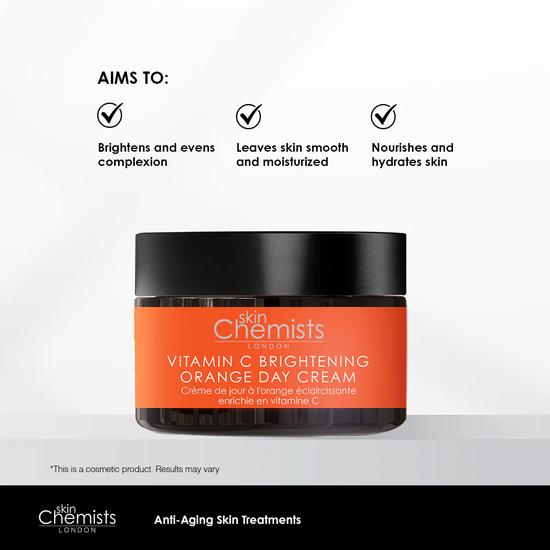 SkinChemists Vitamin C Brightening Orange Day Cream Cosmetify