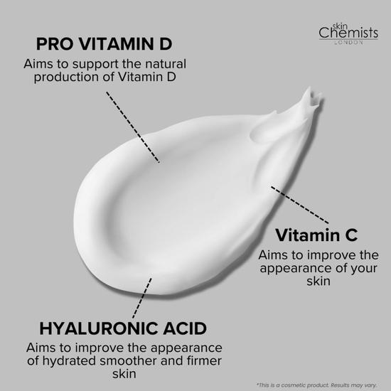 skinChemists Vitamin D Hyaluronic Acid Night Moisturiser 50ml