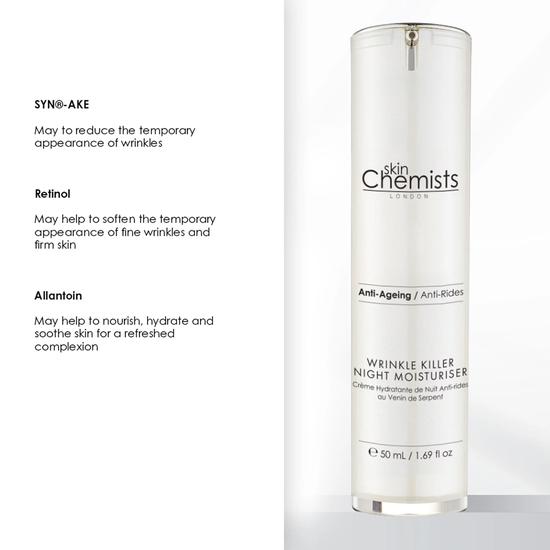 skinChemists Wrinkle Killer Anti-Ageing Night Moisturiser 50ml