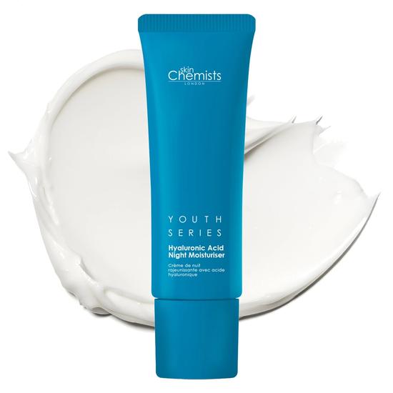 skinChemists Youth Series 1% Hyaluronic Acid Night Moisturiser 50ml