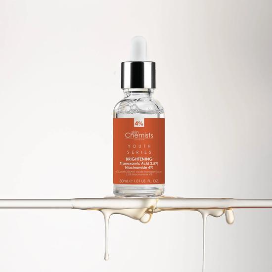 skinChemists Youth Series Tranexamic Acid 2.5%, Niacinamide 4% Brightening Serum 30ml