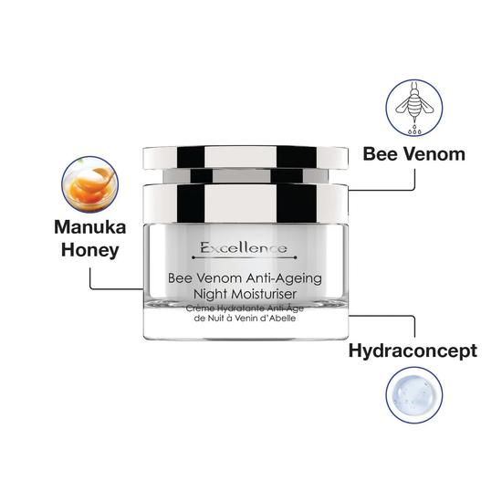 skinPharmacy Excellence Bee Venom Anti-Ageing Night Moisturiser 50ml