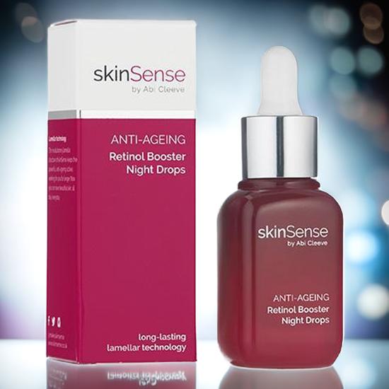 SkinSense Anti-Ageing Retinol Booster Night Drops 15ml