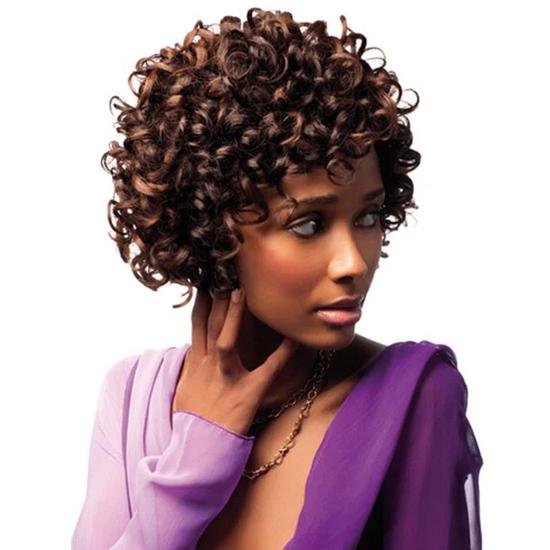 Sleek Hair Crazy 4 Curls Human Hair Roman Weave 8L / 1B