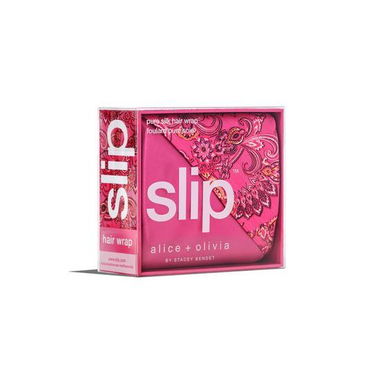 Slip Alice + Olivia Pure Silk Spring Time Hair Wrap