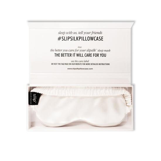 Slip Silk Sleep Mask Black - Holiday Edition