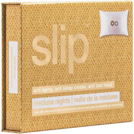 Slip The Medusa Gift Set Silk pillowcase + Scrunchie set