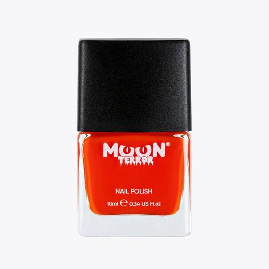 Smiffys Moon Terror Halloween Nail Polish Blood Red