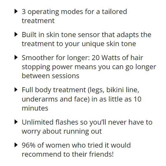 SmoothSkin Pure IPL Hair Removal Device Mini