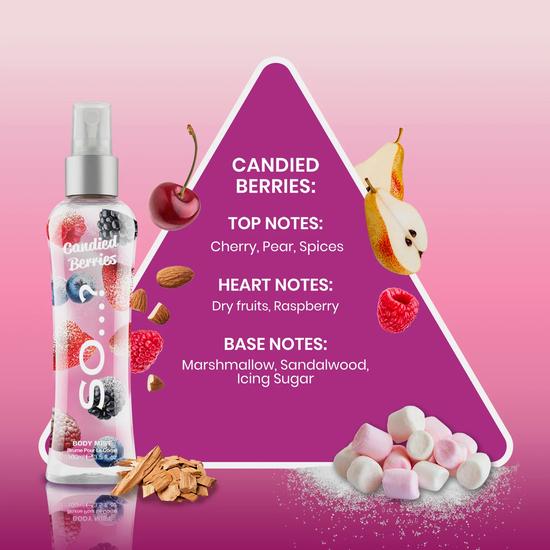 SO...? Candied Berries Body Mist 100ml