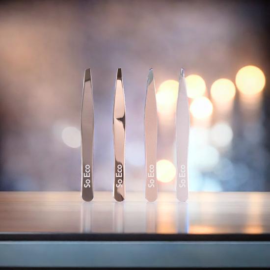 So Eco Tweezer Set Rose Gold
