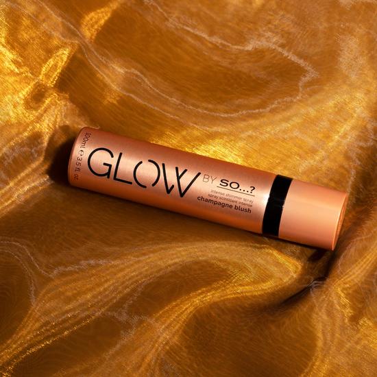 SO...? Glow By So...? Intense Shimmer Spray Champagne Blush 100ml