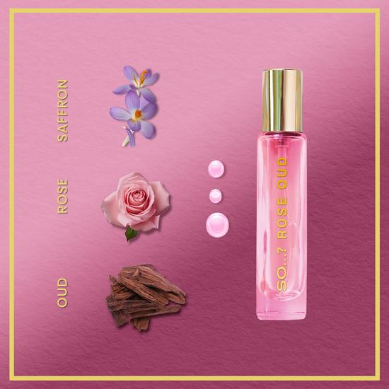 SO...? Oud Travel Size Mini Premium Eau De Toilette Gift Set 4 x 15ml