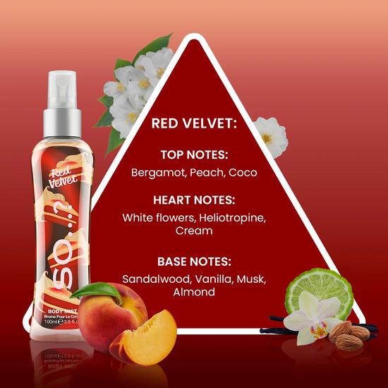 SO...? Red Velvet Body Mist 100ml