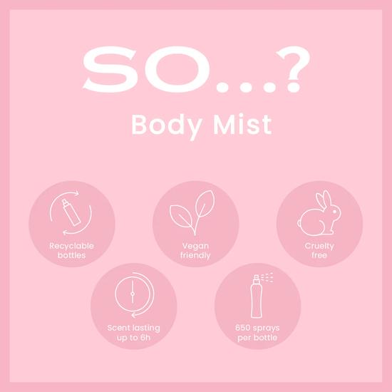 SO...? Red Velvet Body Mist 100ml
