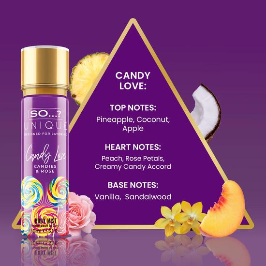 SO...? Unique Candy Love Body Mist