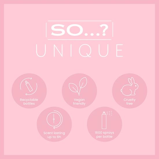 SO...? Unique Peony Blush Body Mist