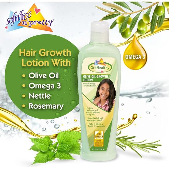 Sofn'Free Gro Healthy Olive Oil Growth Lotion 250ml