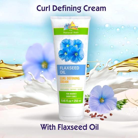 Sofn'Free N Pretty Flaxseed Oil Curl Defining Cream 250ml