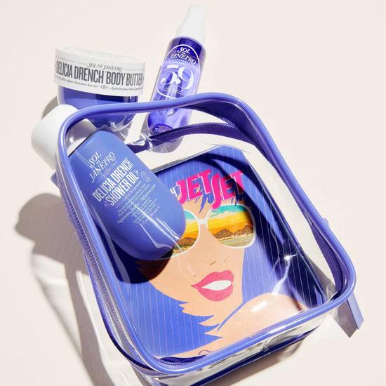 Sol de Janeiro Delicia Drench Jet Gift Set 30ml Perfum Mist + 90ml Shower Oil + 50ml Body Butter