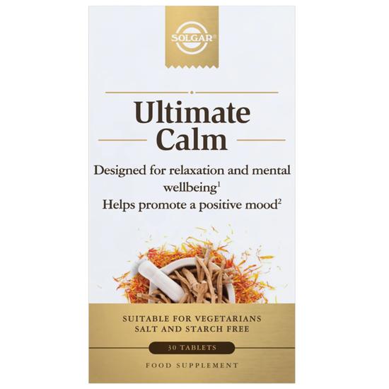 Solgar Botanical & Herb Ultimate Calm Tablets 30 Tablets