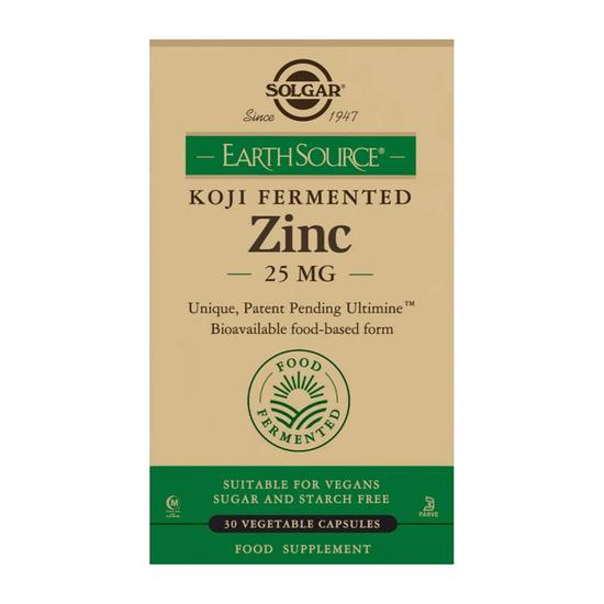 Solgar EarthSource Food-Fermented Koji Zinc
