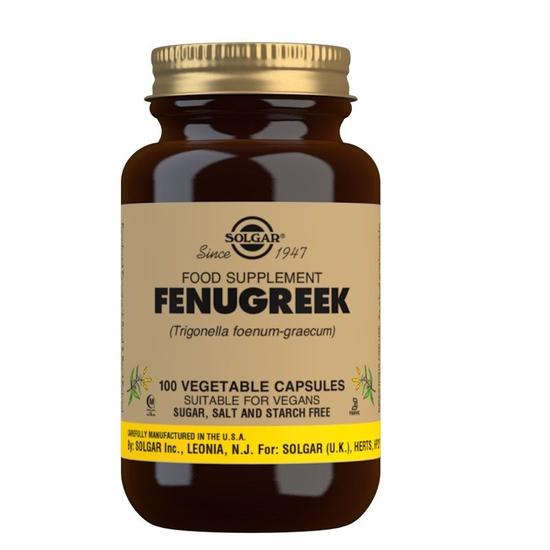 Solgar Fenugreek Vegicaps 100 Vegicaps