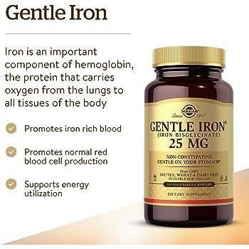 Solgar Gentle Iron 20mg x90