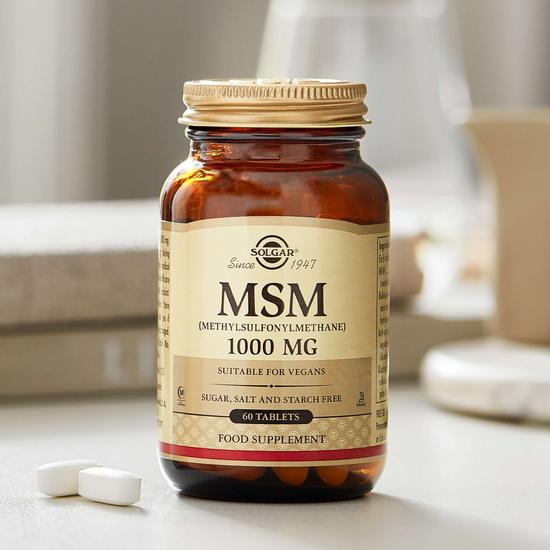 Solgar Specialty MSM 1000mg Tablets 60 Tablets