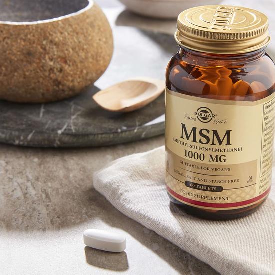Solgar Specialty MSM 1000mg Tablets 60 Tablets