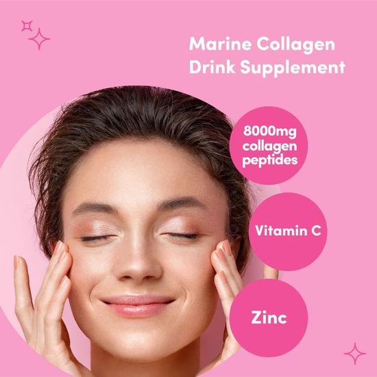 SOLV Cherry Liquid Collagen Sachets 14 Sachets